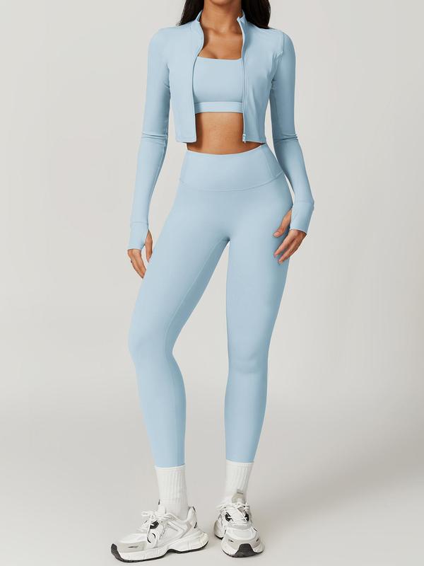 3-Piece Crop Top Set