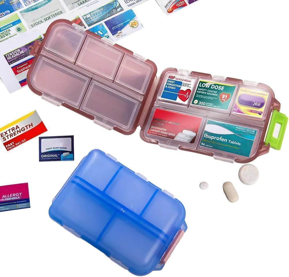 Travel Pill Organizer