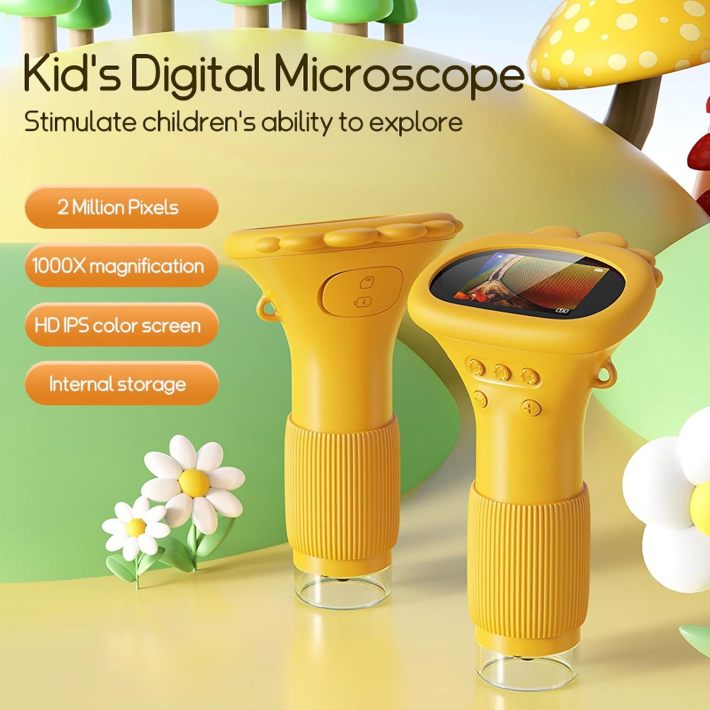 Kids Portable Microscope