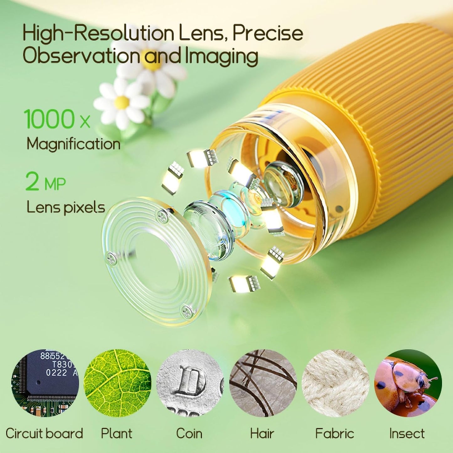 Kids Portable Microscope