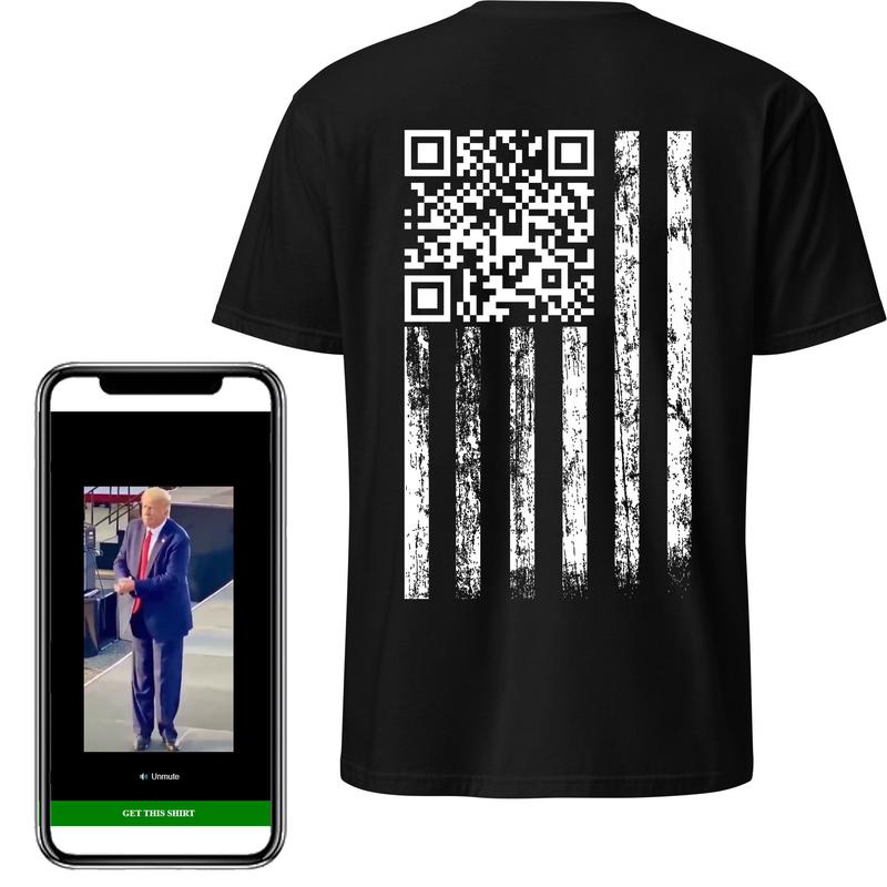 YMCA Funny QR Shirt