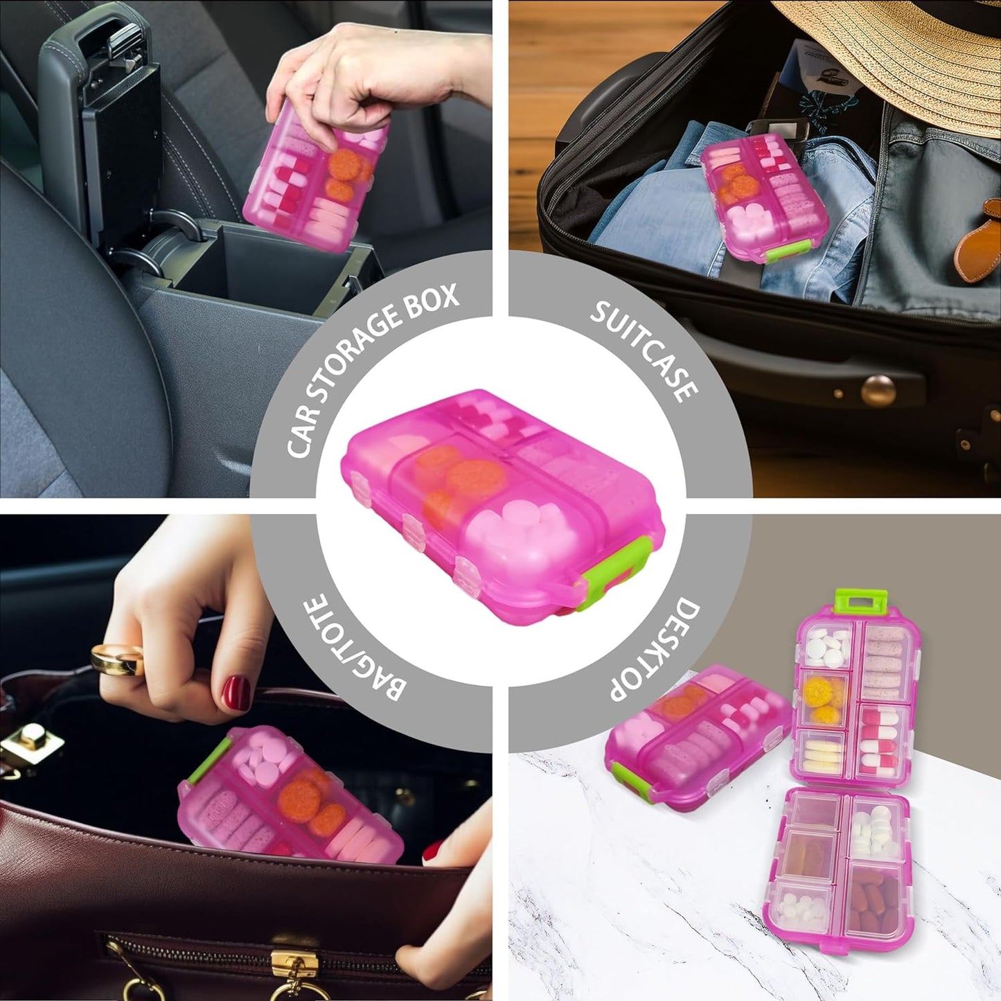 Travel Pill Organizer