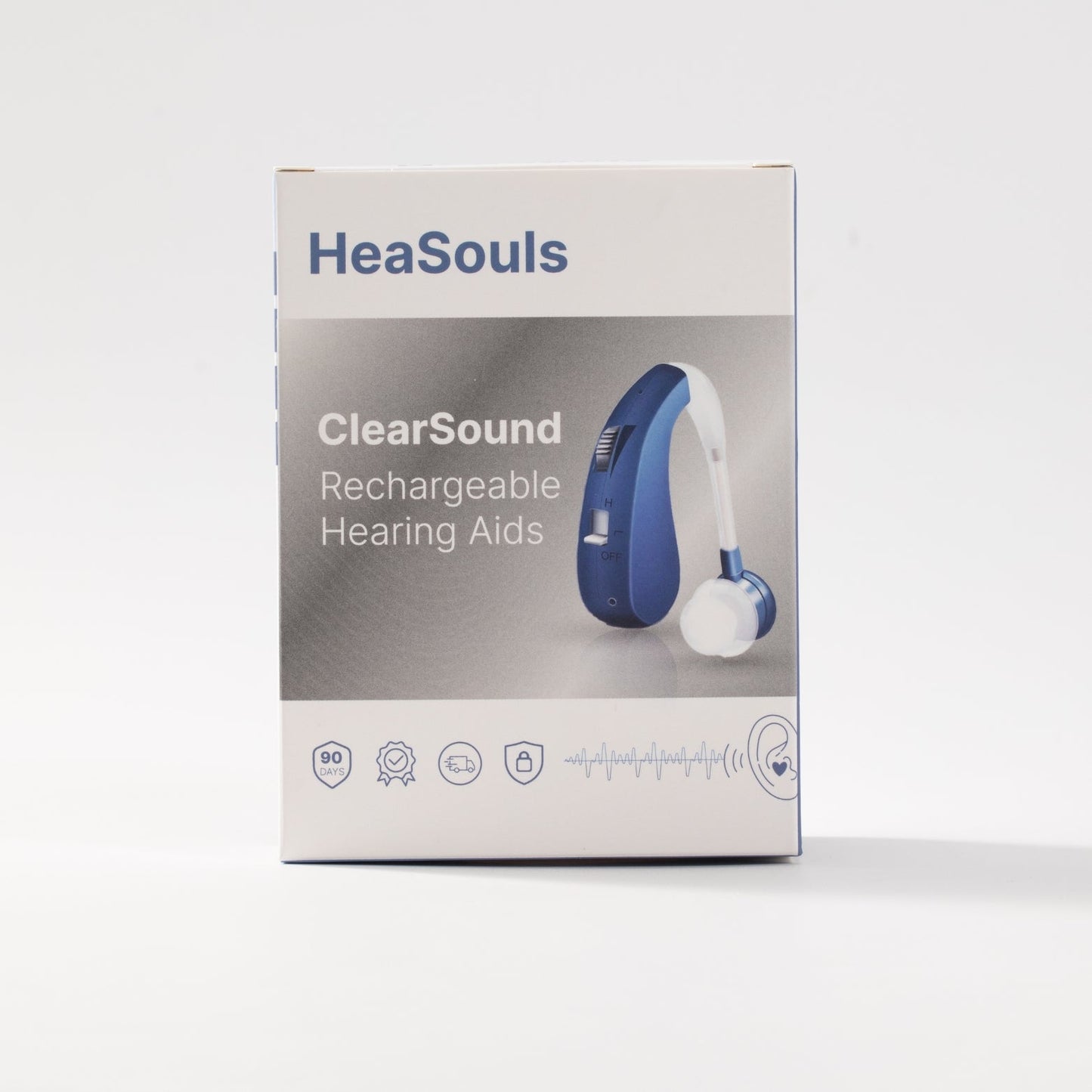 ClearSound Rechargeable Hearing Aids (Pair Of 2)