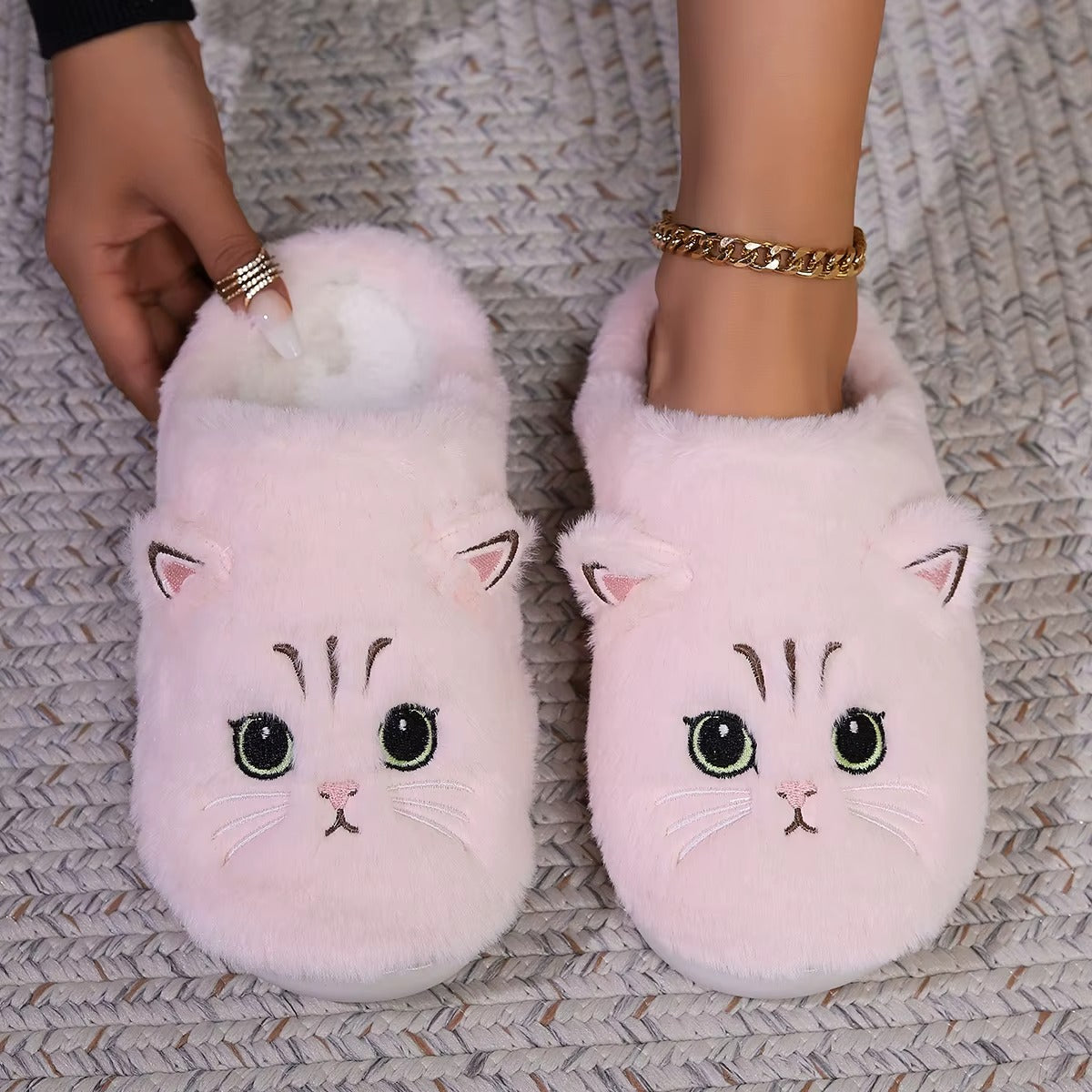 Cat Whiskers Slippers