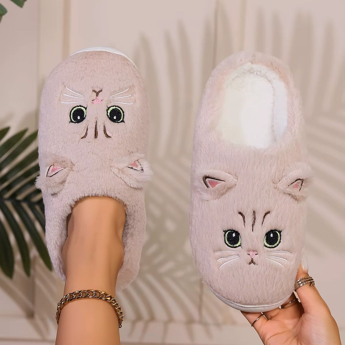 Cat Whiskers Slippers