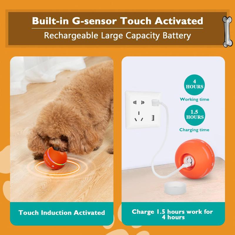 Automatic Ball Chase Toy for Dogs