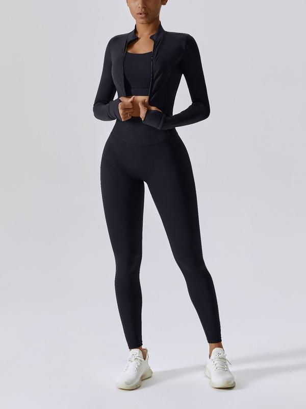 3-Piece Crop Top Set