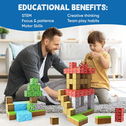 STEM Learning Magnetic Building Blocks