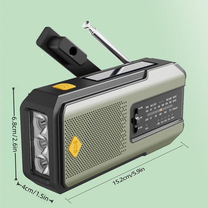 Solar Hand Crank Radio