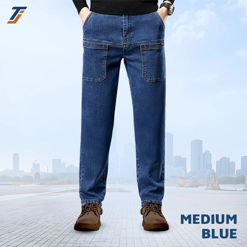 ThriveJeans - Comfortable Multi-Pocket High Durable Cargo Jeans