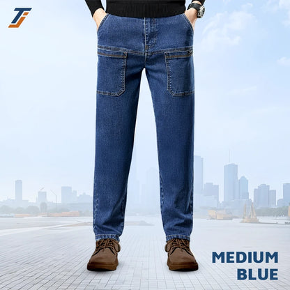 ThriveJeans - Comfortable Multi-Pocket High Durable Cargo Jeans