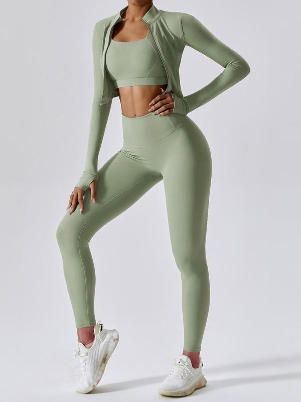 3-Piece Crop Top Set