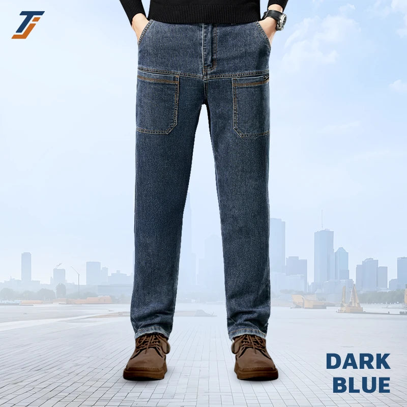 ThriveJeans - Comfortable Multi-Pocket High Durable Cargo Jeans