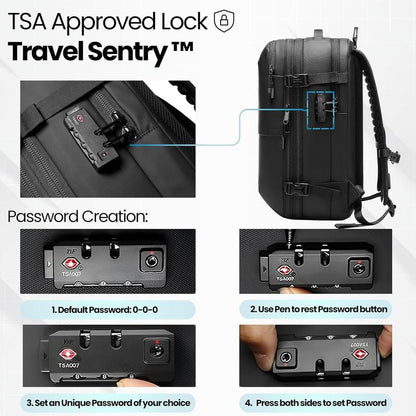 Airback Vacuum Seal Travel Backpack