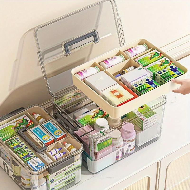 Clear Medicine Box Organizer