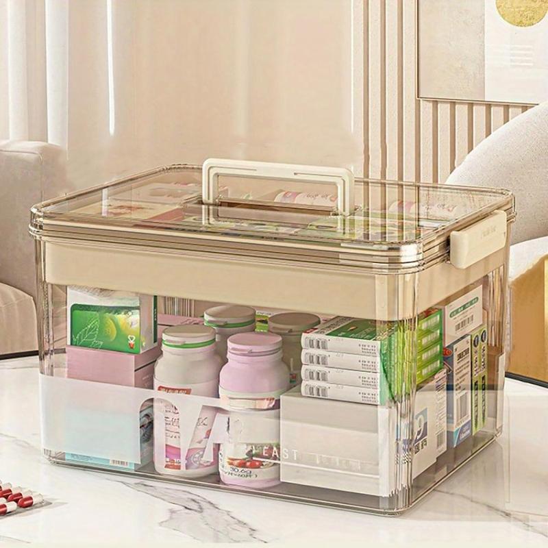 Clear Medicine Box Organizer