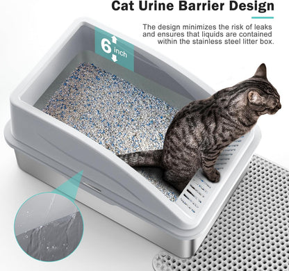 Stainless Steel Litter Box