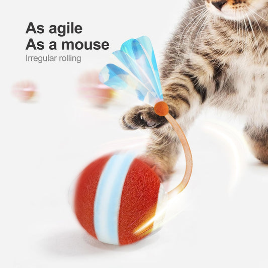 Automatic Ball Chase Toy for Cats