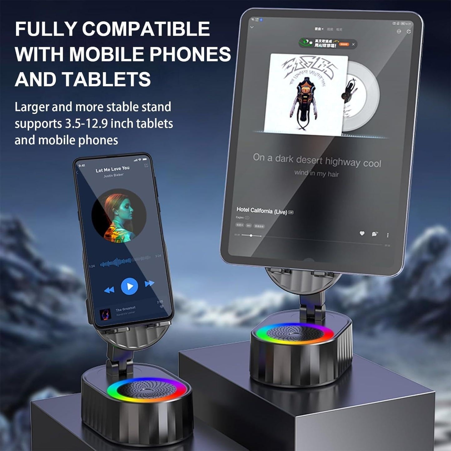 Wireless Speaker Phone Stand
