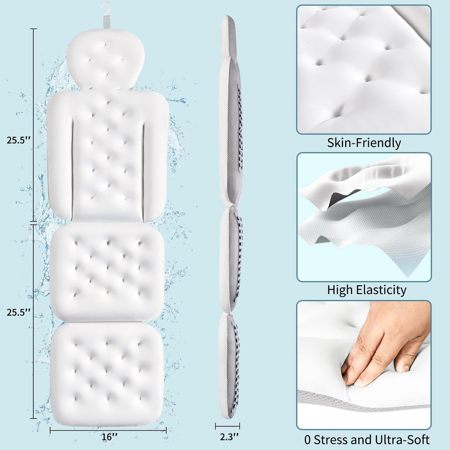 Full Body Bath Pillow