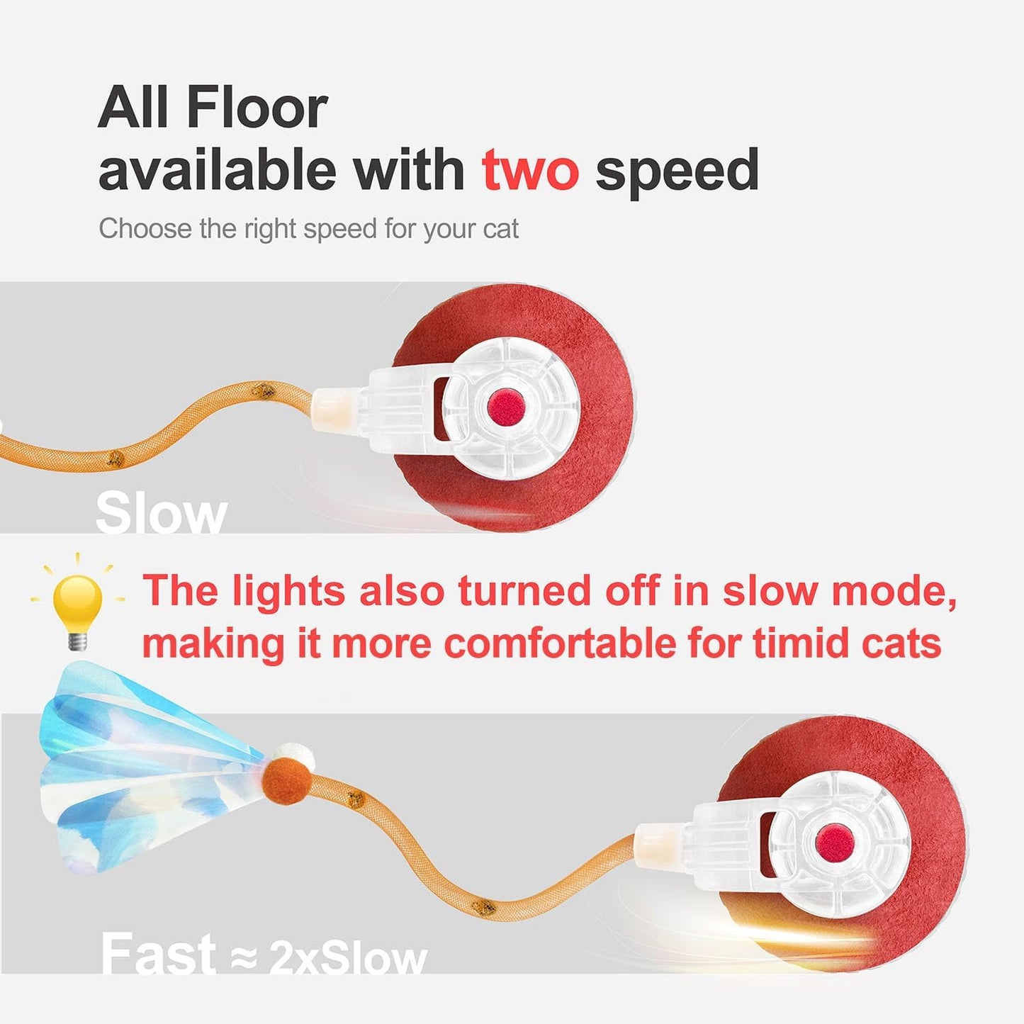 Automatic Ball Chase Toy for Cats