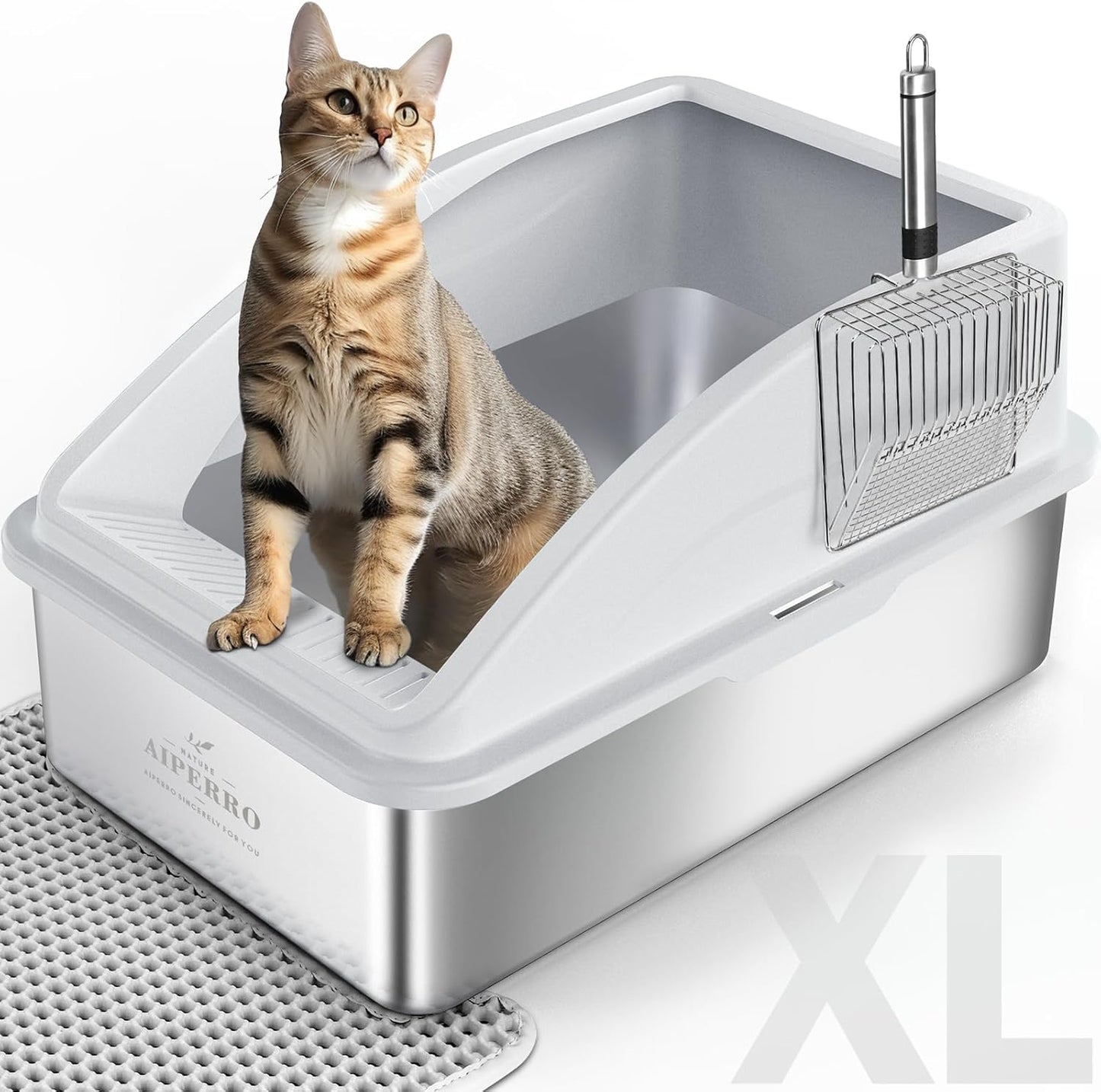 Stainless Steel Litter Box