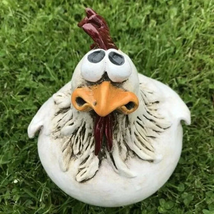 Chicken Garden Fence Decoration