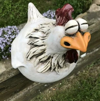 Chicken Garden Fence Decoration