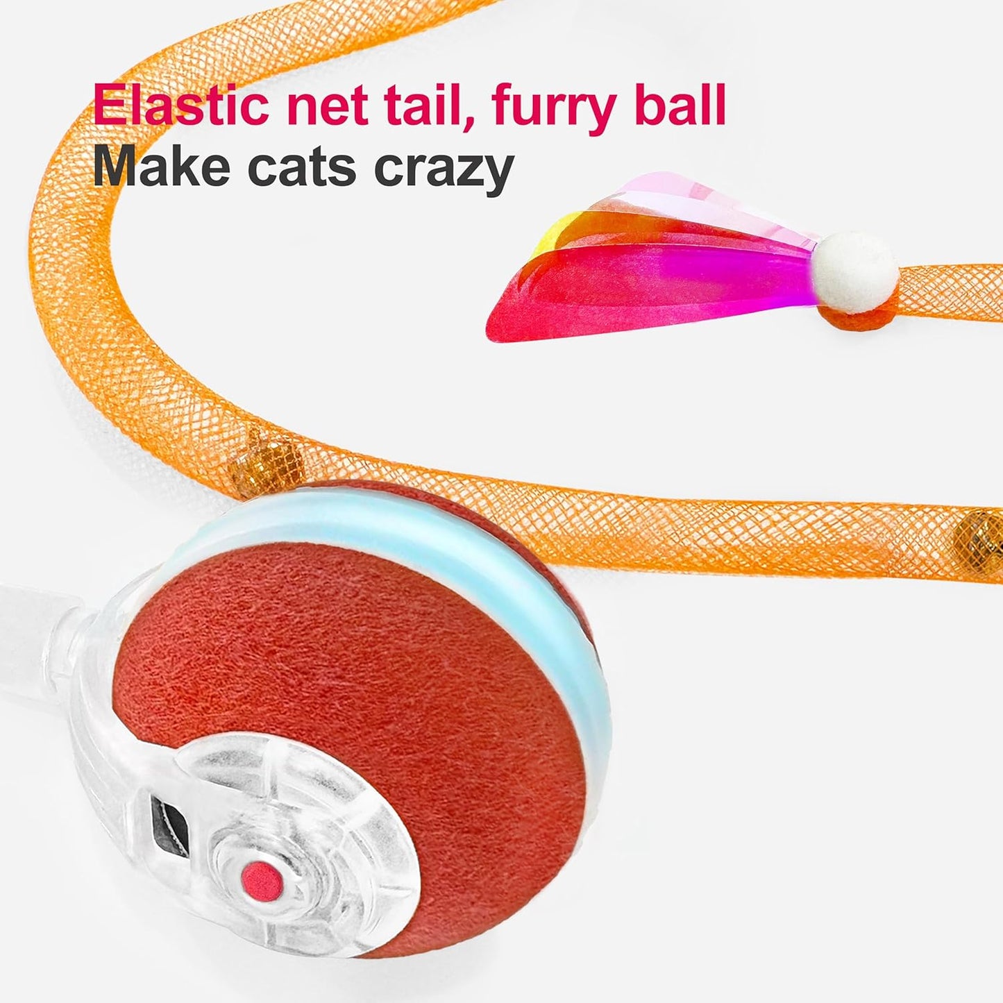Automatic Ball Chase Toy for Cats