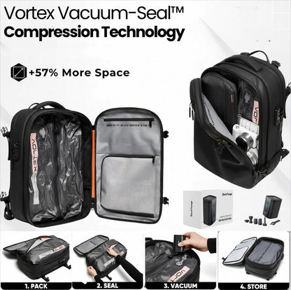 Airback Vacuum Seal Travel Backpack