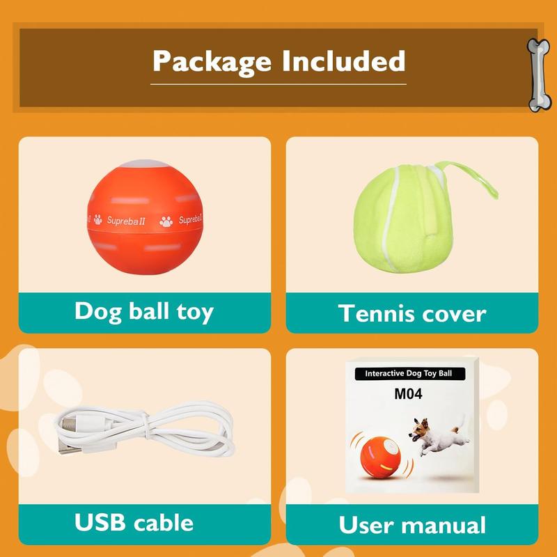 Automatic Ball Chase Toy for Dogs