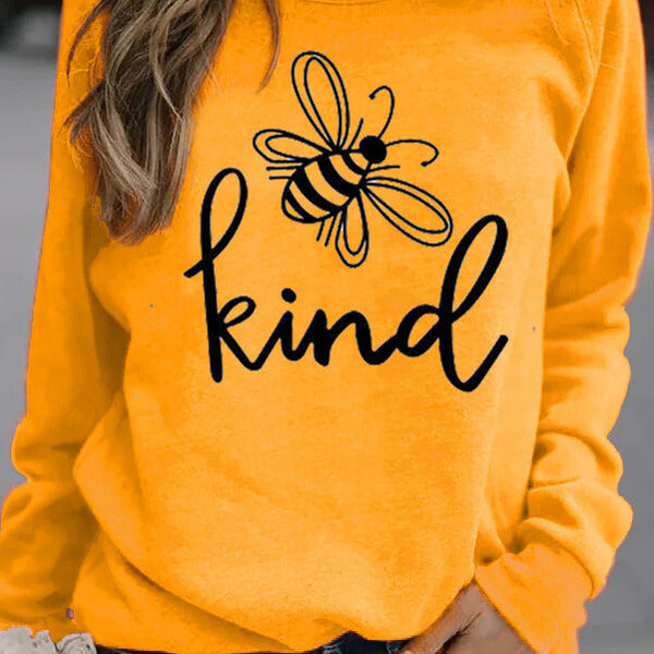 Bee Kind Loose Fit Sweatshirt