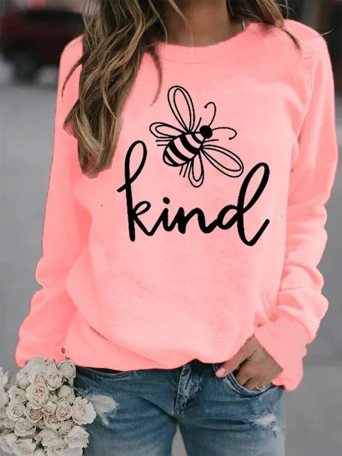 Bee Kind Loose Fit Sweatshirt