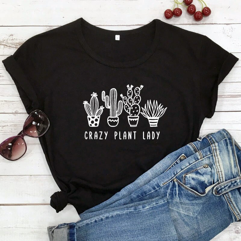 Crazy Plant Lady Shirt