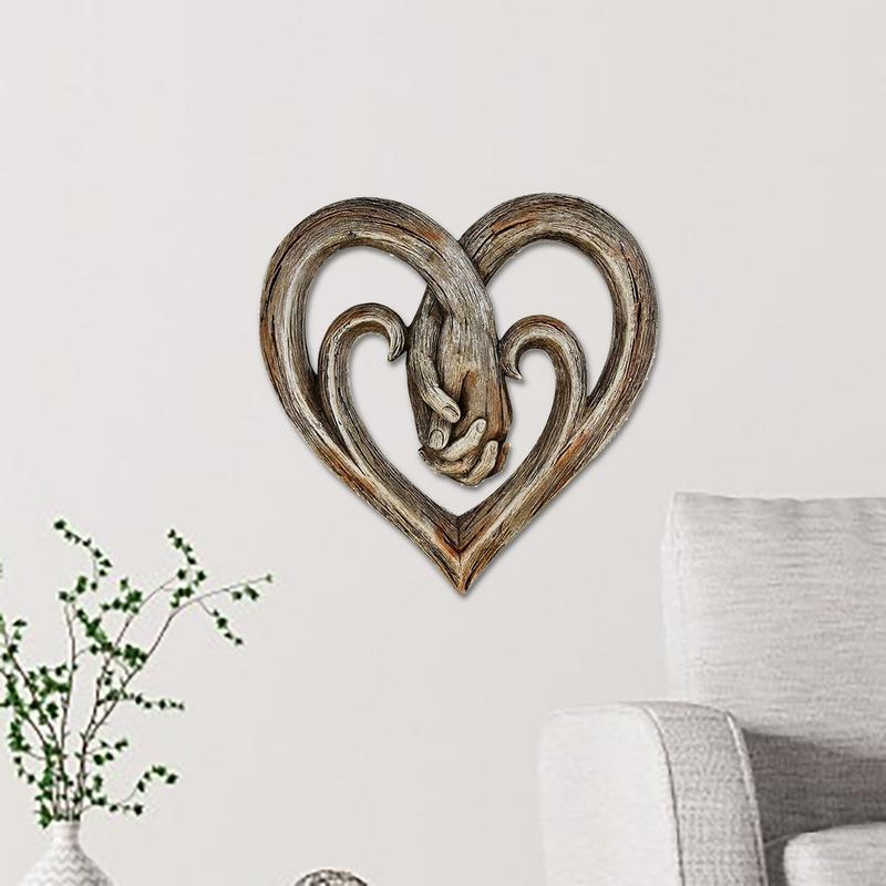 Heart Hands Wall Art