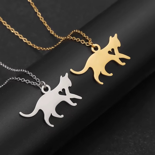 Cat Love Necklace