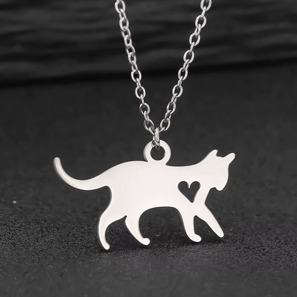Cat Love Necklace
