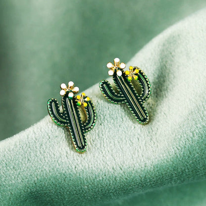 Cactus Earrings