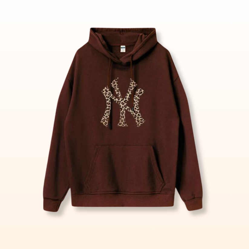 NY Leopard Hoodie