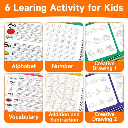 Grooved Handwriting Workbooks