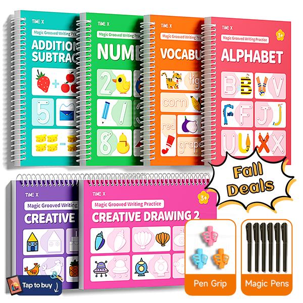 Grooved Handwriting Workbooks