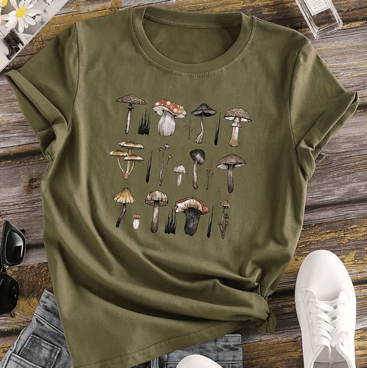 Mushroom Botanical Shirt