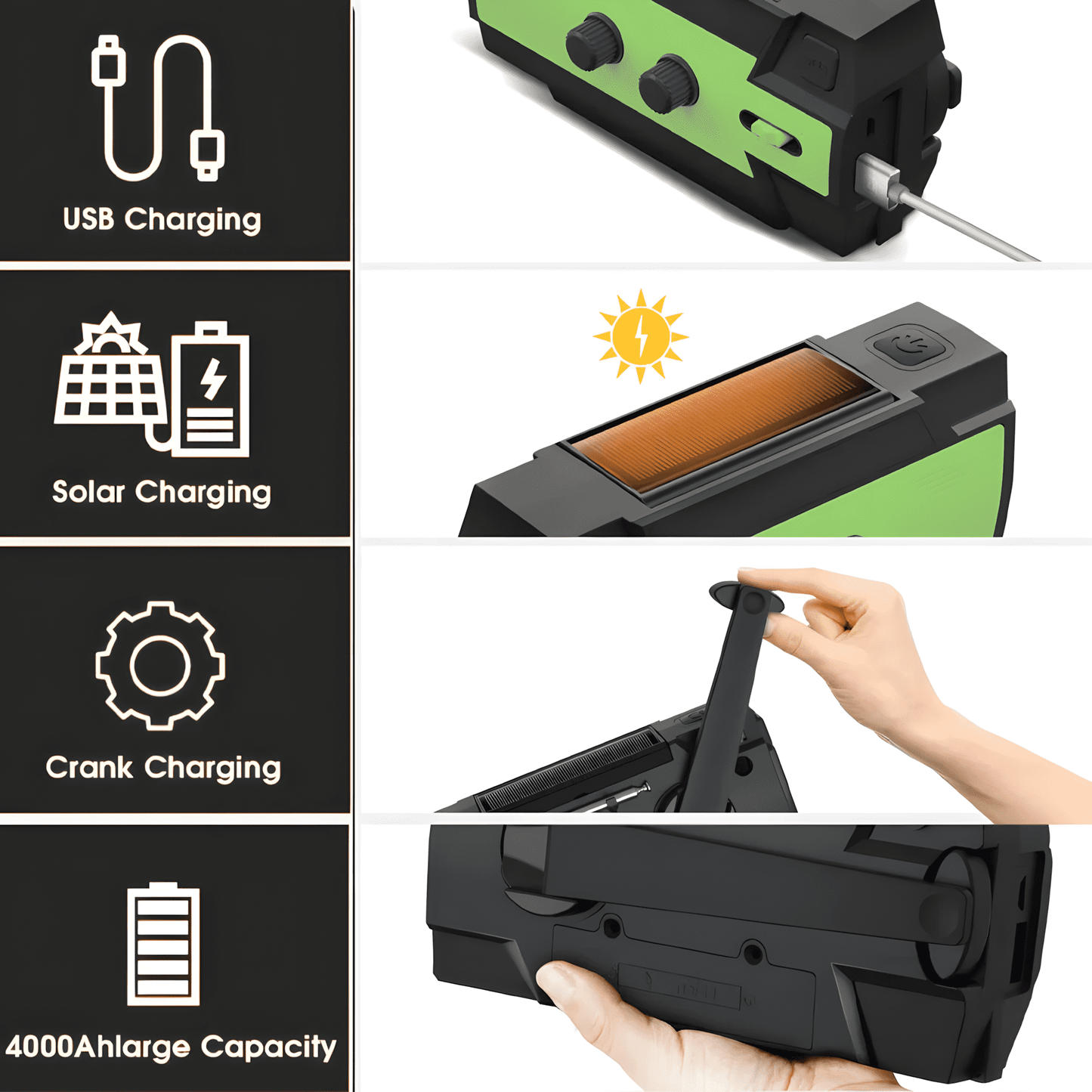 Emergency Solar Powered Radio